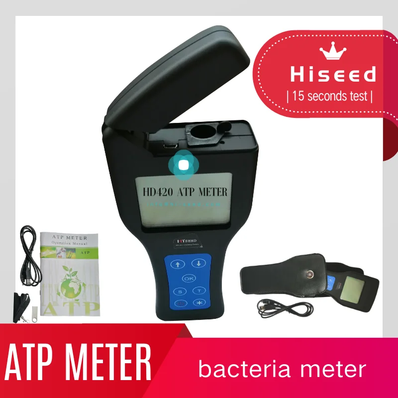 Детектор бактерий Поверхностная микробная чистота колония метр ручной