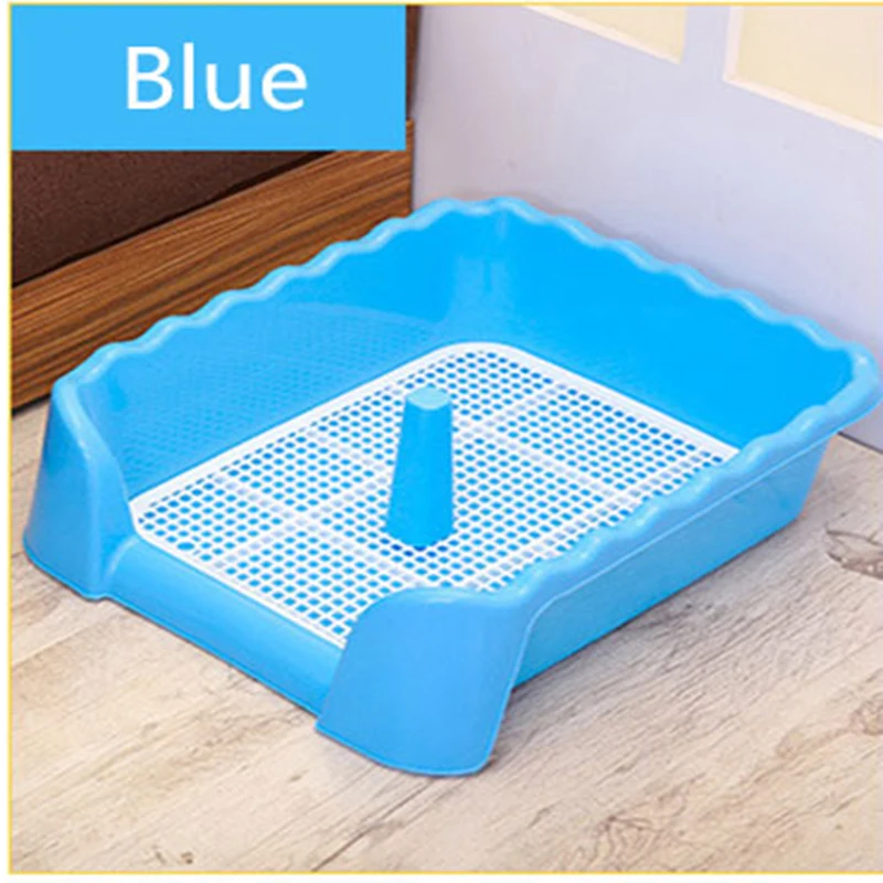 Маленькие собаки портативный Туалет Лоток для домашних животных сетка собак chien