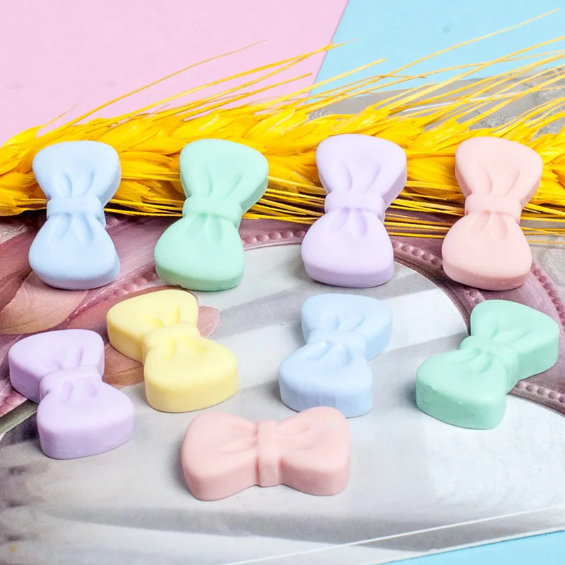 

Кабошон 20 шт./лот из смолы с плоской задней стороной, имитация мыла, бант, скрапбукинг, рукоделие, аксессуары для волос «сделай сам», украшени...