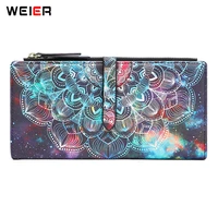 luxury brand designer long clutch wallets women card holder soft pu leather ladies zipper coin card purse fashion female wallet