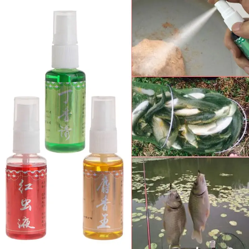 

2021 New Carp Fishing Bait Spray 30ml Attractant Smell Additive Flavor Liquid Concentrate Dropshipping excellent for variou carp