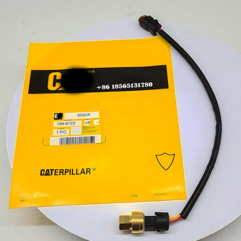 

194-6723 Pressure Sensor 1946723 for Caterpillar Excavator C9 Diesel Engine Parts 3126B E322C E325CE E330C Temp Sensor