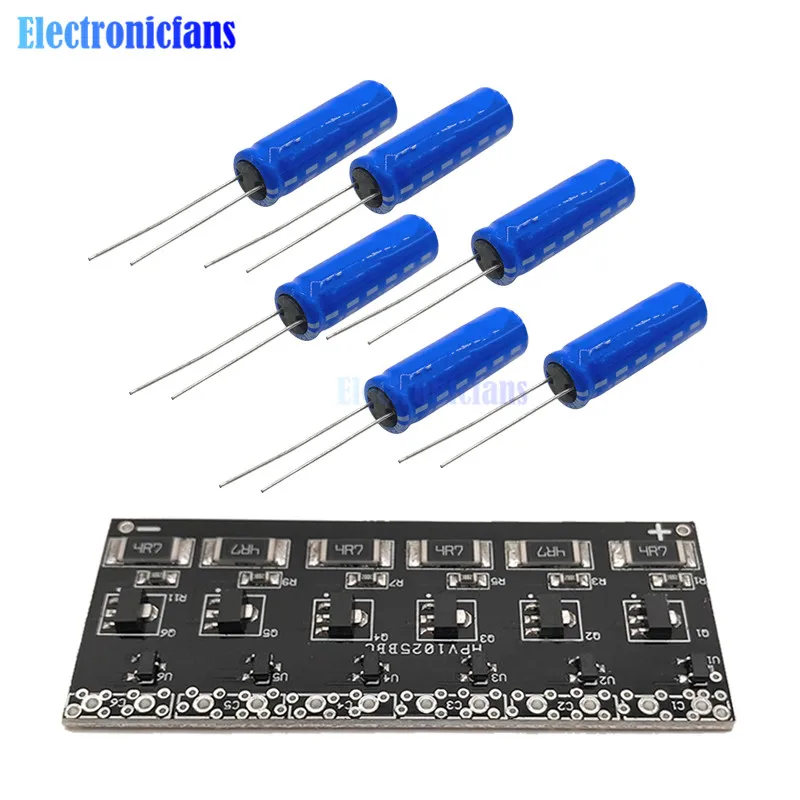 2 7 V 10F ультра супер фарад конденсатор высокой мощности 2.7V10F Ultracapacitor низкая ЭСР