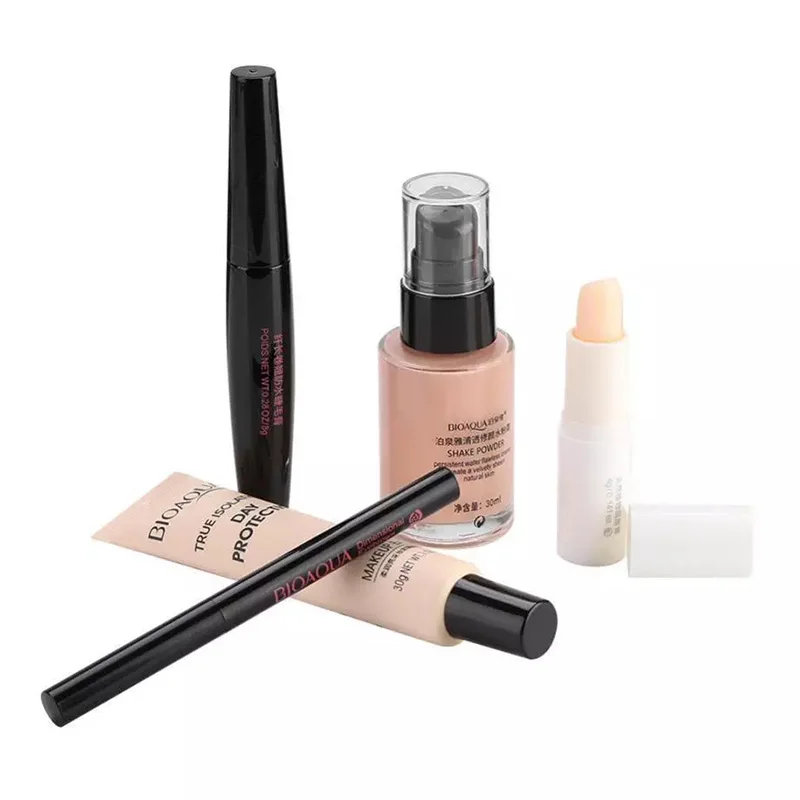 Женский макияж набор BB крем основа праймер консилер тушь косметика карандаш для