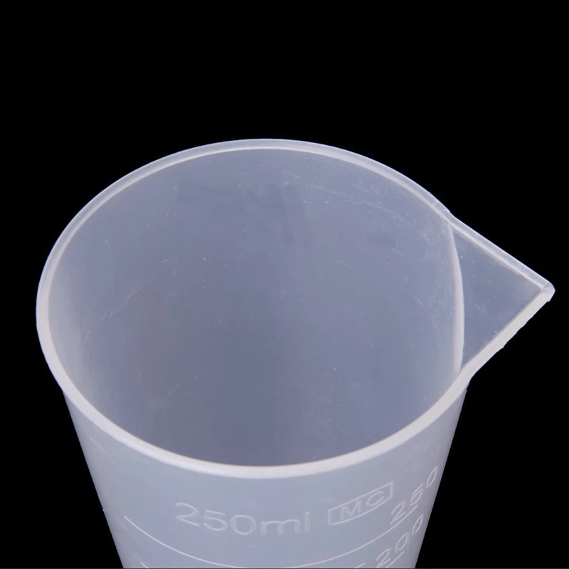 

250ml Kitchen Laboratory Plastic Measurement Beaker Measuring Cup