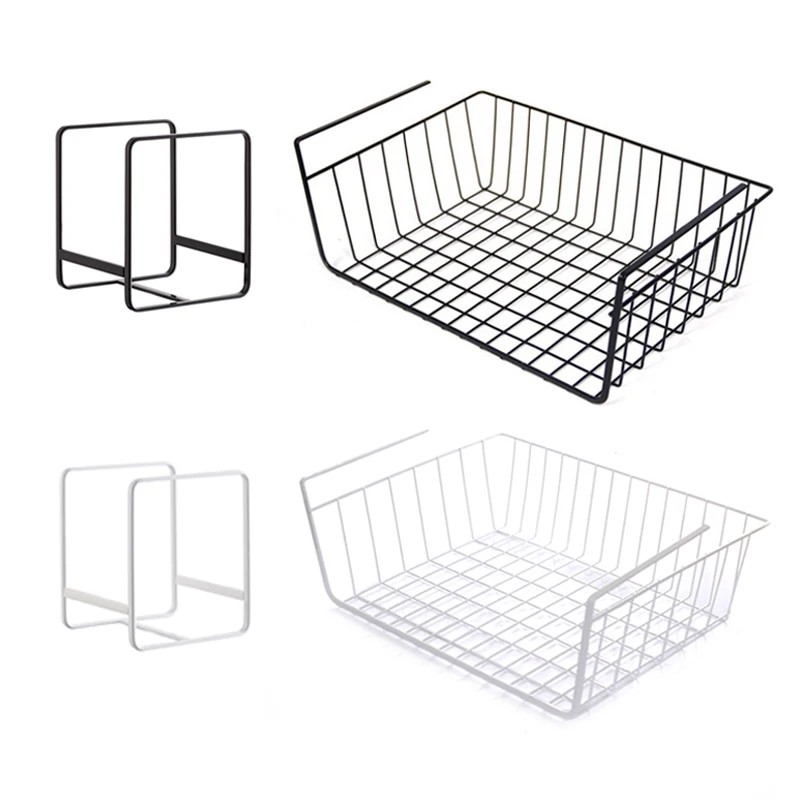 Полка Железный контейнер для хранения сетчатая корзина Cabiniet дверь Органайзер