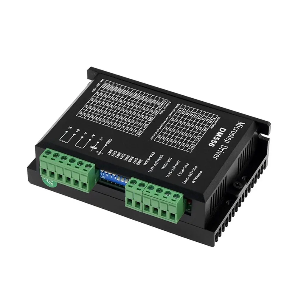 

DM556 Digital Stepper motor driver 2 phase 5.6A for 57 86 stepper motor NEMA23 NEMA34 Stepper Motor Controller