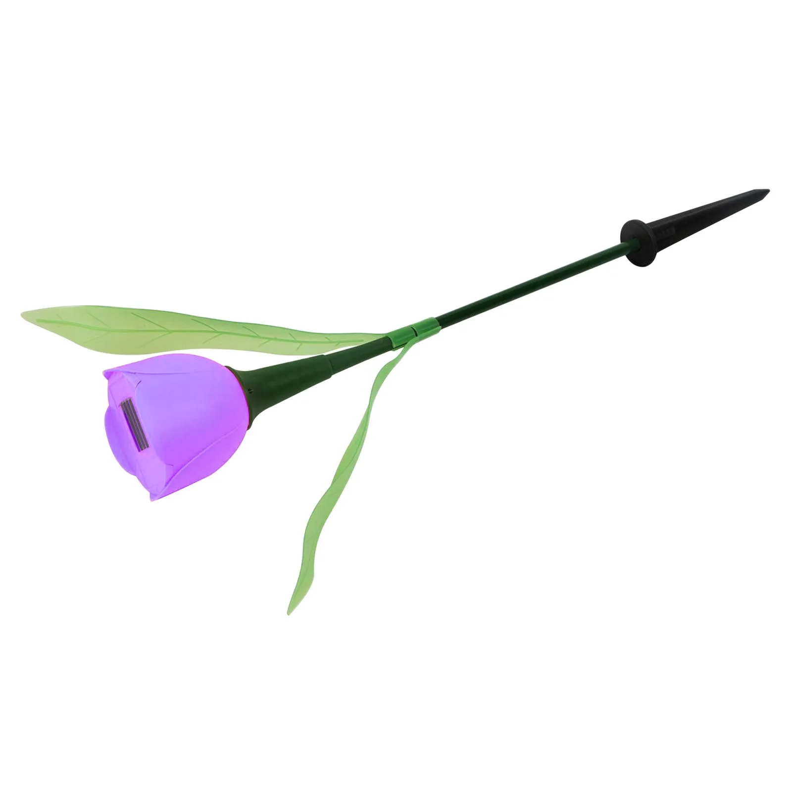 Искусственная лампа в виде цветка тюльпана многоцветная уличная