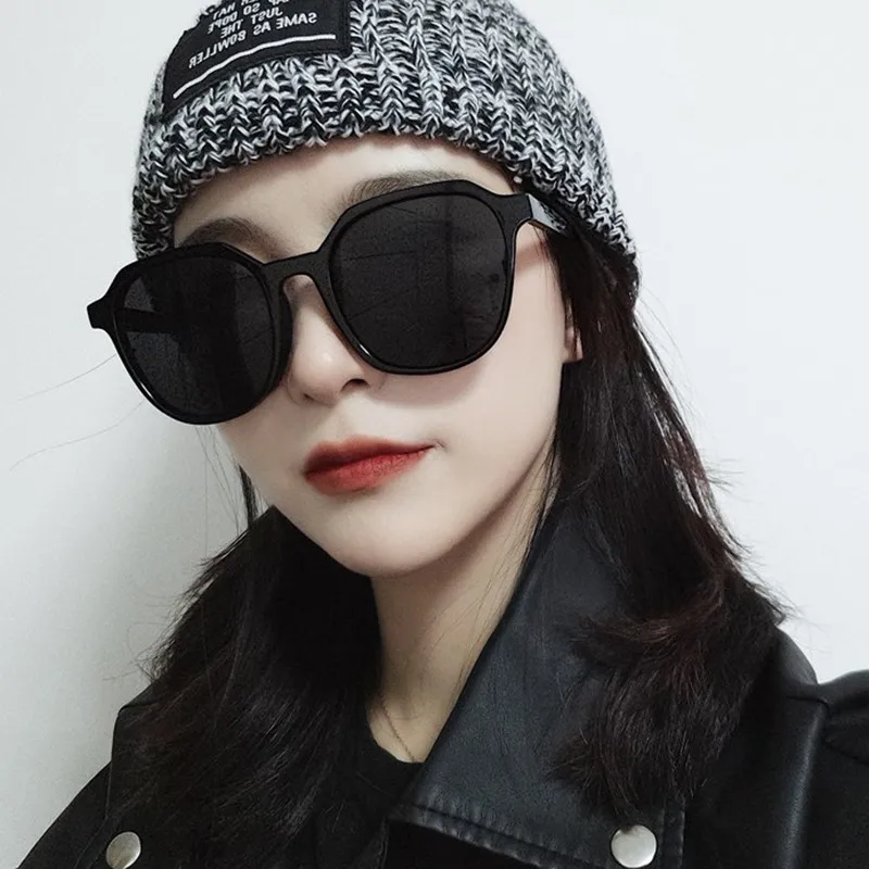 Многоцветная оправа 8 цветов линзы Солнцезащитные очки Ретро Мода Чистая красная