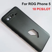 10PCS For Asus Rog5 Pro Ultimate Case Soft Silicone Protective For Asus Rog Phone 5 ZS673KS Phone Cover For Asus Rog 5 Pro Shell