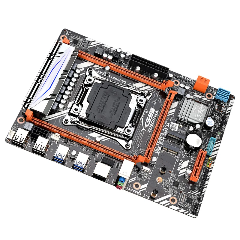 

X99 D4 desktop board LGA 2011-3 and E5 2678 V3 combination kit m.2 nvme slot supports DDR4 dual channel sata3.0 USB3.0