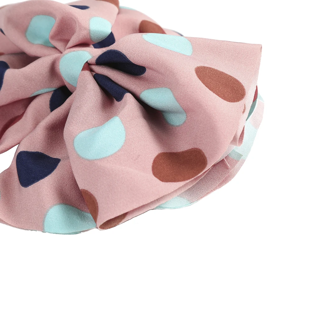 Модные заколки Molans с лентами и бантами для волос в горошек для женщин, сатиновый тренд, стильные аксессуары для волос.