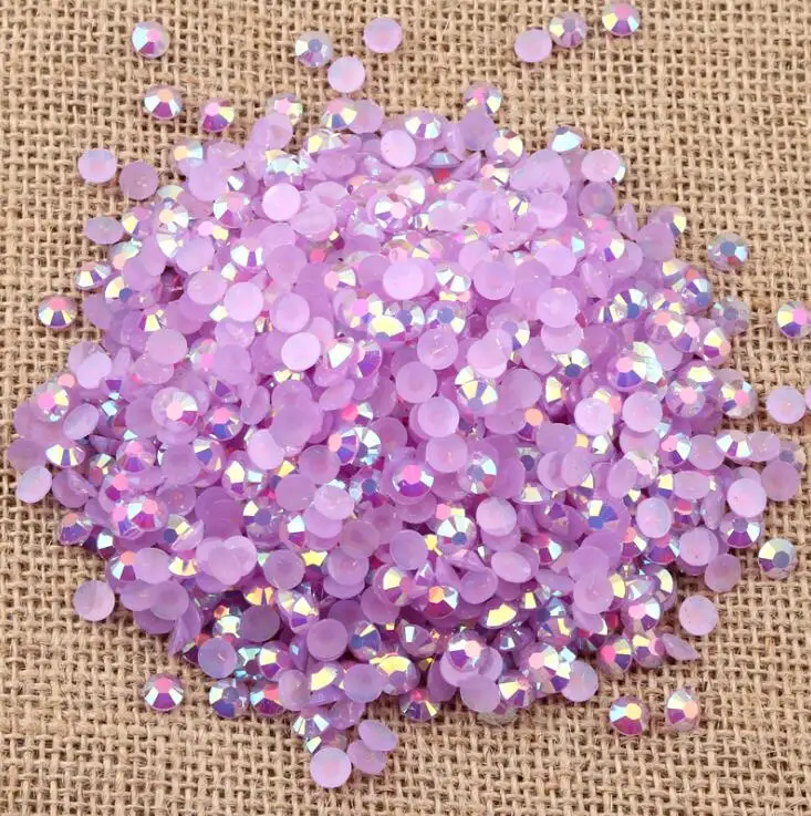 Стразы кристально прозрачные AB 1000 шт./лот стразы с плоской задней стороной для