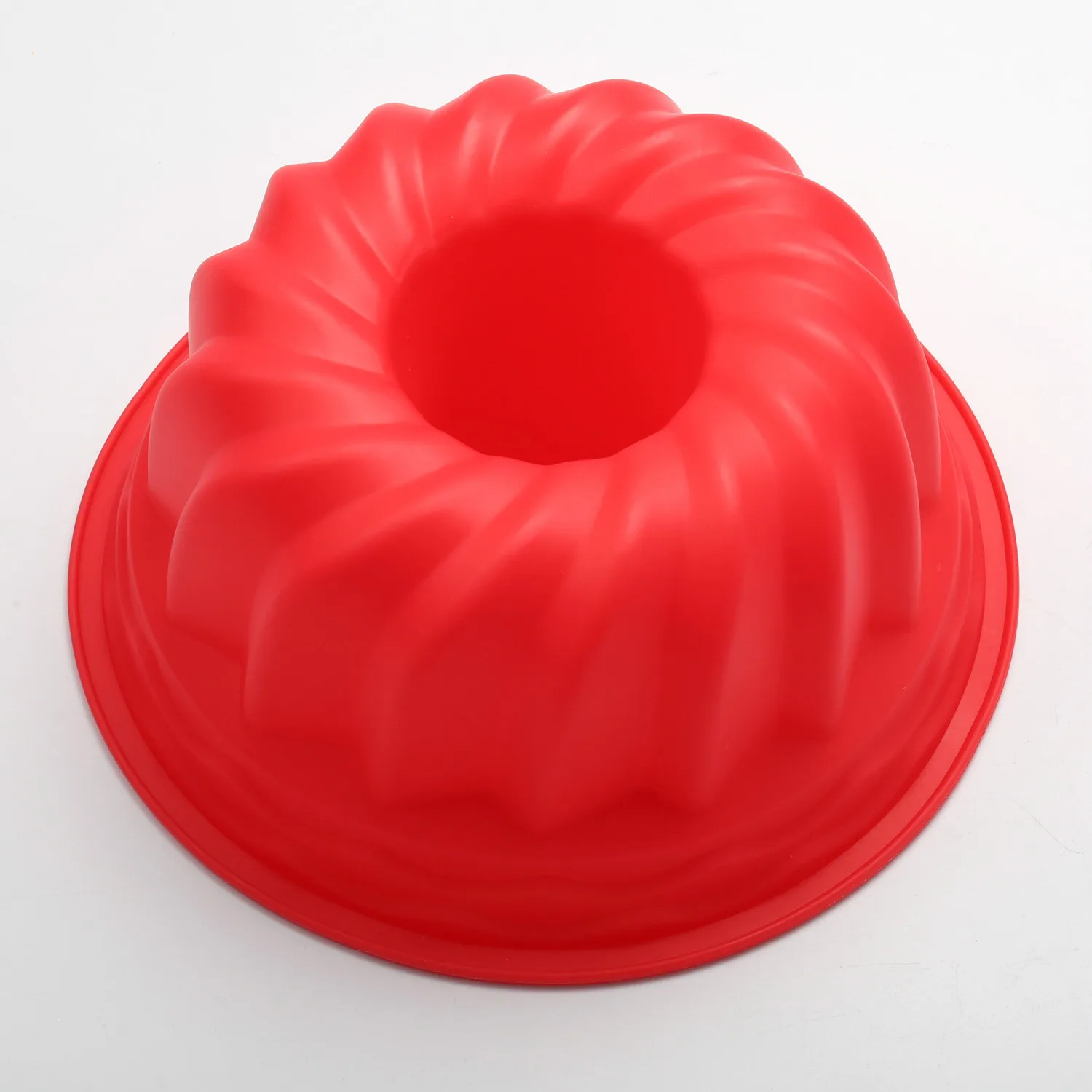 Red Силиконовая форма для торта 9 дюймов форма для Мусса форма для выпечки торта DIY инструмент для выпечки тостов хлеба форма для шоколада форма для желе, пудинга - Цвет: Red