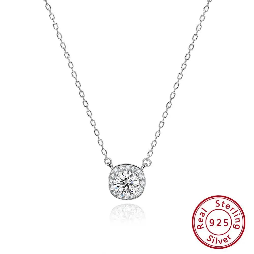 SN135 ORSA JEWELS Настоящее 925 женское серебряное ожерелье с подвеской в виде трубки из стерлингового серебра длинные Подвески стильные украшения для коктейля, вечеринки SN138 - Окраска металла: SN135