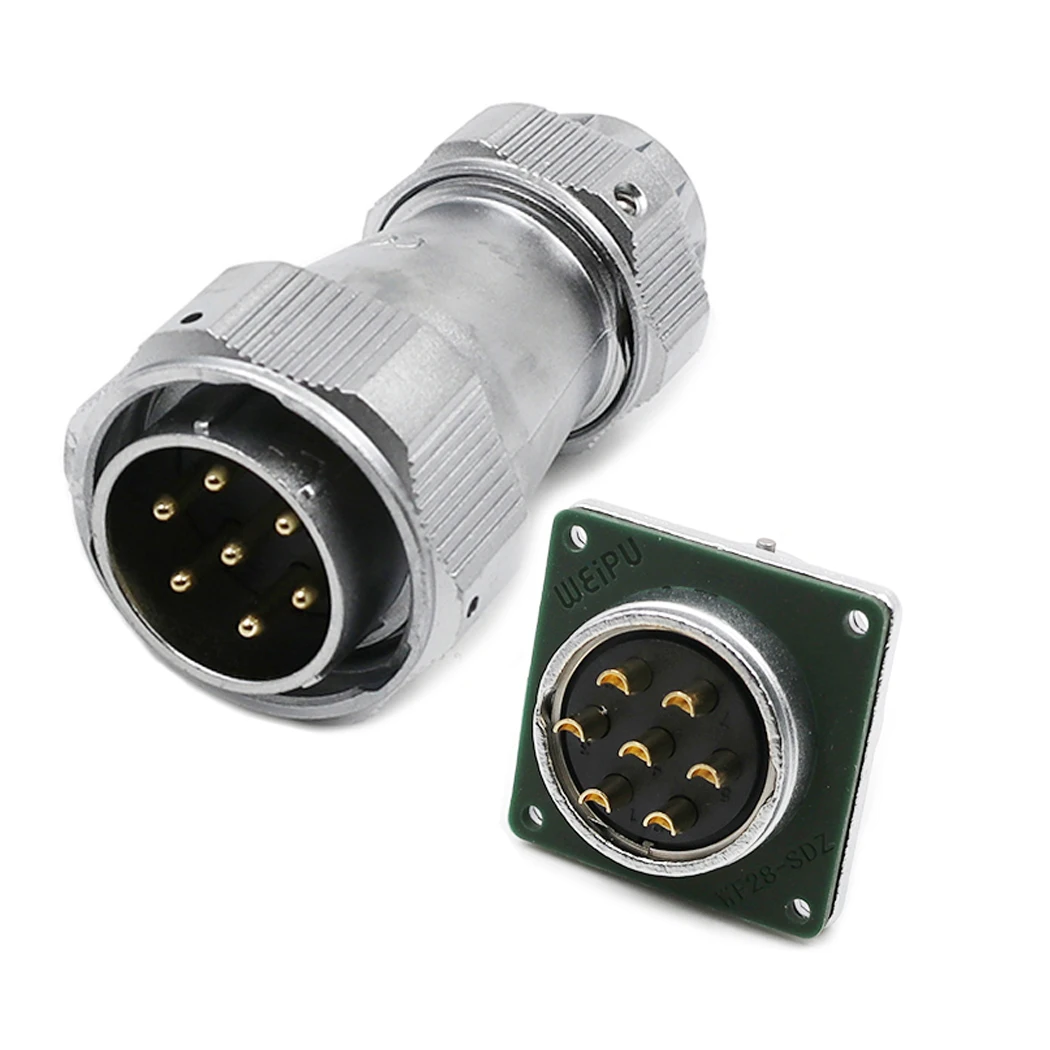 

WY28 TE+Z M28 Waterproof Connector Adapter 2 3 4 7 10 12 16 17 20 24 26 Pin For Solar LED Screen Lighting Medical Control System