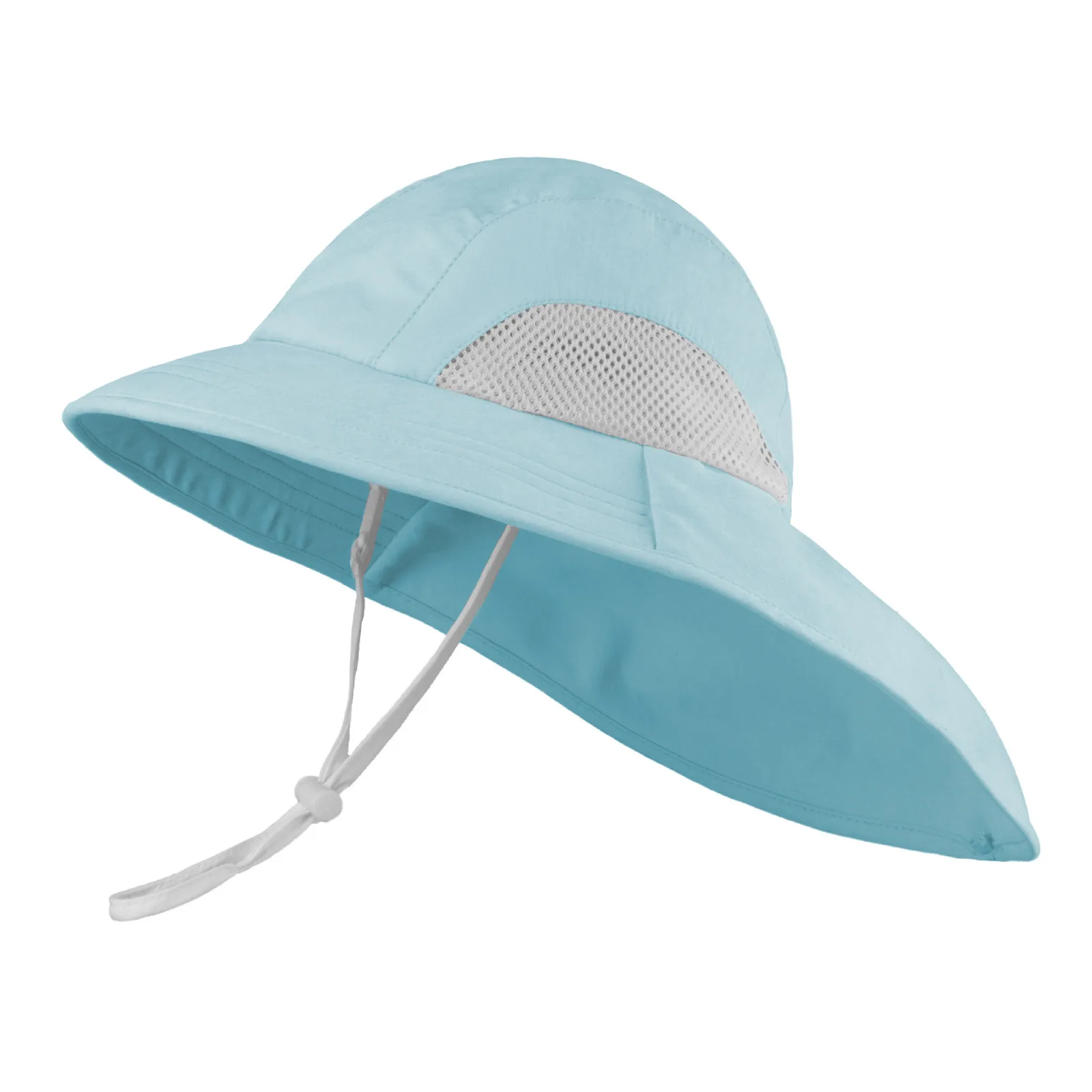 

Summer Baby Sun Hat Boys Cap New Born Baby Boys And Girls Girl flapper hat Summer Sun protection Breathable Protection Unisex#4