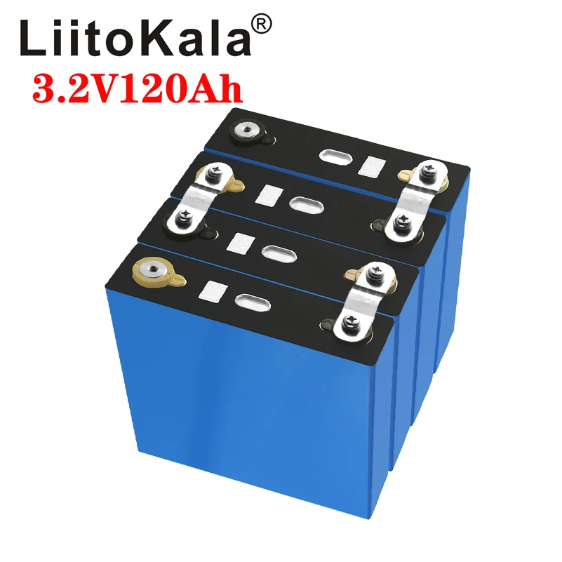 1 шт. LiitoKala 3 2 V 120Ah Lifepo4 батарея новые элементы 12V 24V 36V 48V батареи для электронных