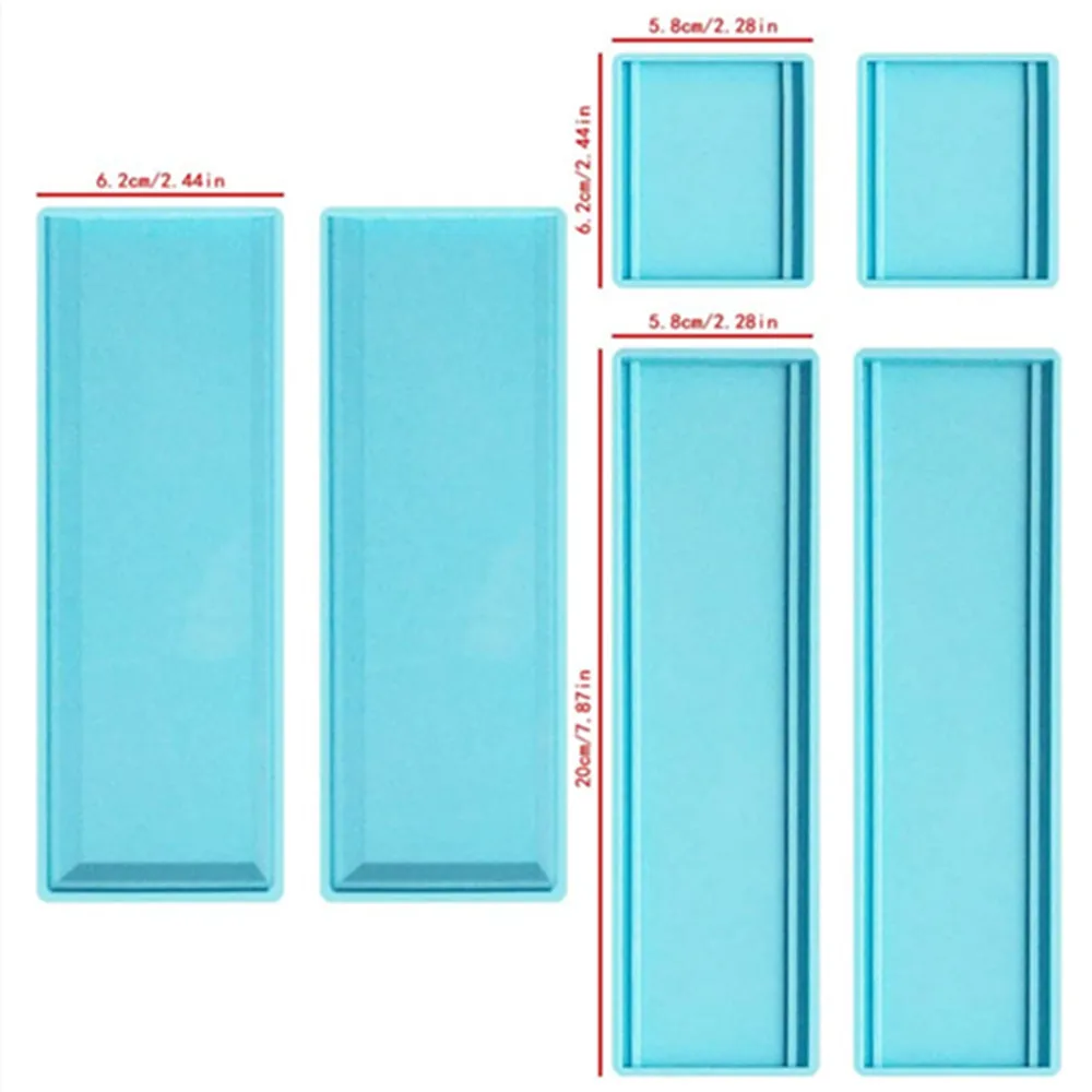 

New 1 Set Domino Storage Box Epoxy Resin Mold Container Casting Silicone Mould Diy Crafts Making Toolse