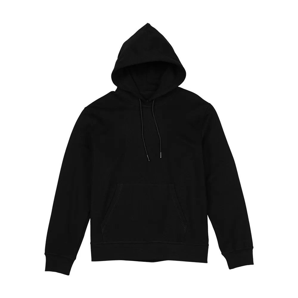 

2020 European and American men's loose hooded solid color hooded coat-1467