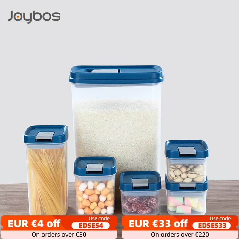 Контейнер для хранения продуктов Joybos 6 шт. контейнер большой емкости кухни
