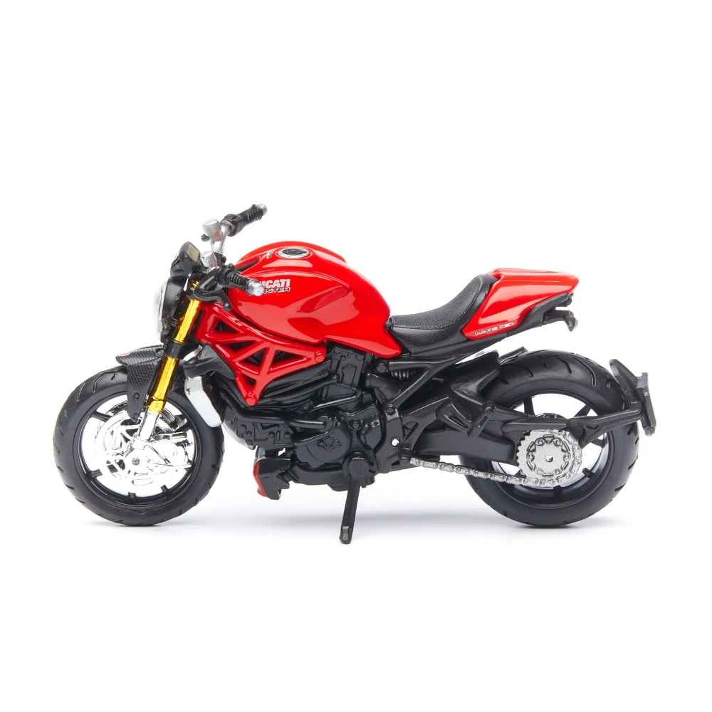 Мотоцикл Maisto Ducati Monster 1200 2014г 1:18 красный | Игрушки и хобби
