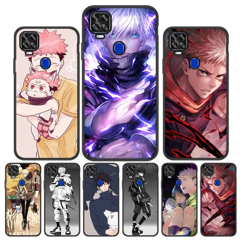 

Cartoon Anime Jujutsu Kaisen Phone Case For ZTE Blade 20 V2020 Smart Vita Axon 11 SE A7S 2020 Soft Silicone Painted Cover Funda