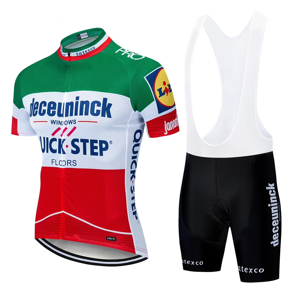 

2022 Pro Team Quick Step Cycling Jersey 9D Bib Set Bike Clothing Ropa Ciclism Bicycle Wear Clothes Mens Short Maillot Culotte