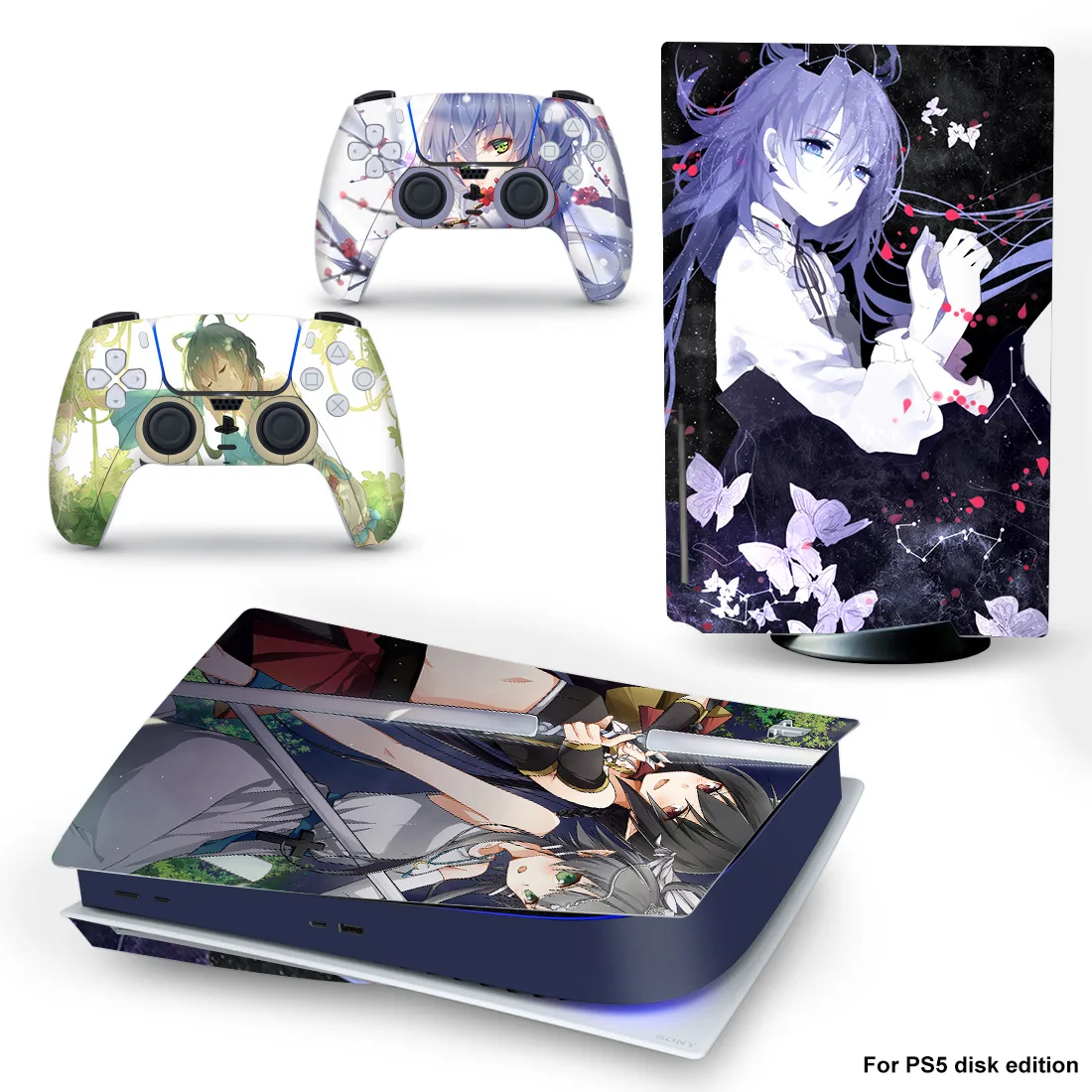 

Стильная виниловая наклейка в стиле девушки PS5 для консоли PlayStation 5 и контроллера PS5