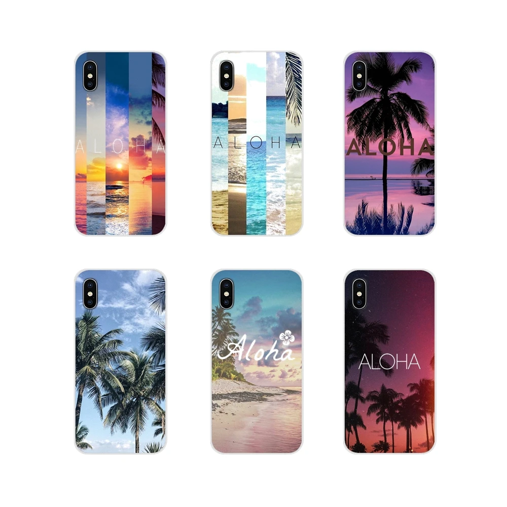 Летние Гавайские aloha аксессуары чехлы для телефонов huawei mate Honor 5X6X7 7A 7C 8 9 10 8C 8X20 30 Lite