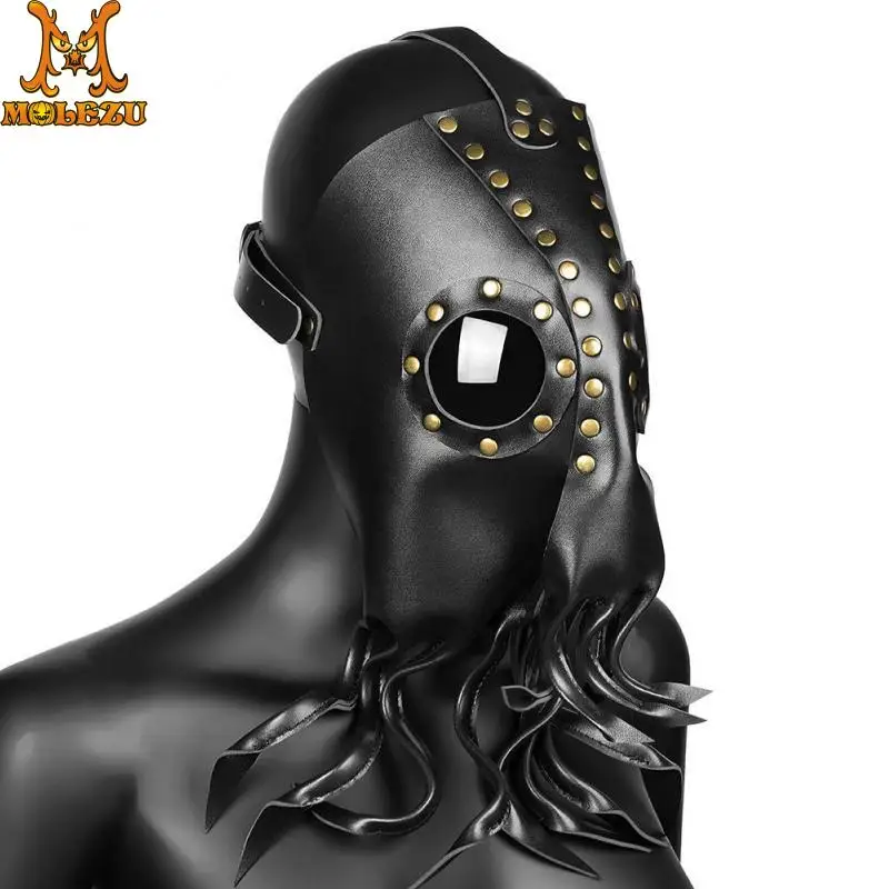 Molezu маска Хэллоуин Реалистичная латексная Карнавальная на Хеллоуин страшная