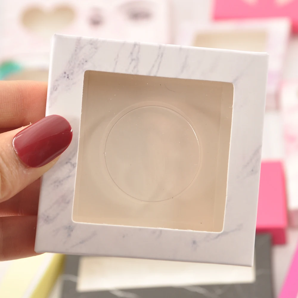 Оптовая продажа бумажная коробка для ресниц коробки упаковка индивидуальный