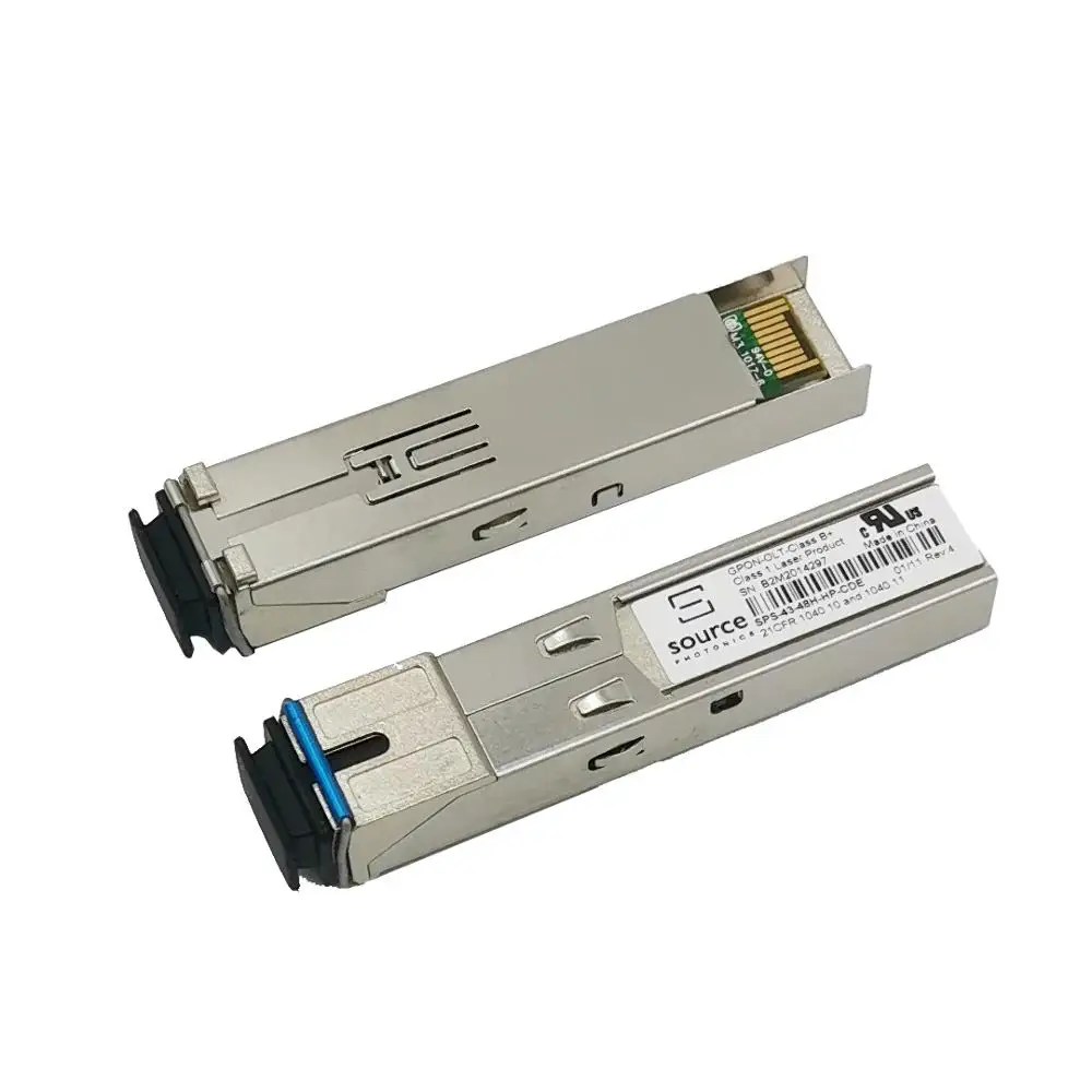 GPON OLT SFP модули с одномодовым одноволоконным Tx 1490 нм rx1310нм SC разъем класс B