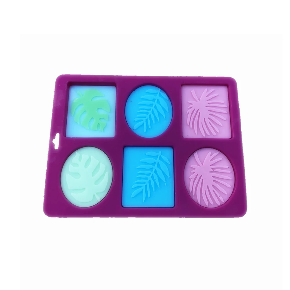 Силиконовая форма для мыла сделай сам изготовления 3D 6 форм овальная зеркальная