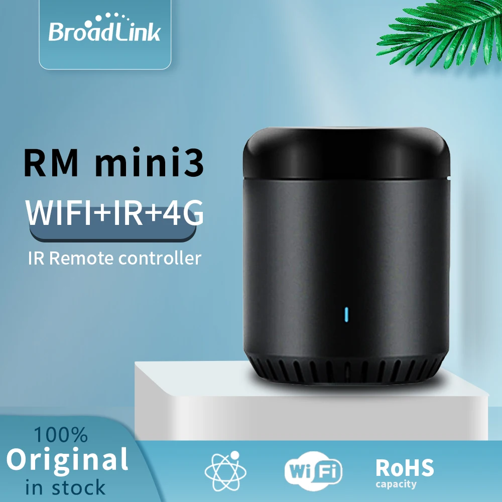 Broadlink 3 RM Mini3 Универсальный wifi ИК интеллектуальный пульт дистанционного управления автоматический переключатель совместим с Alexa Google Home умный дом