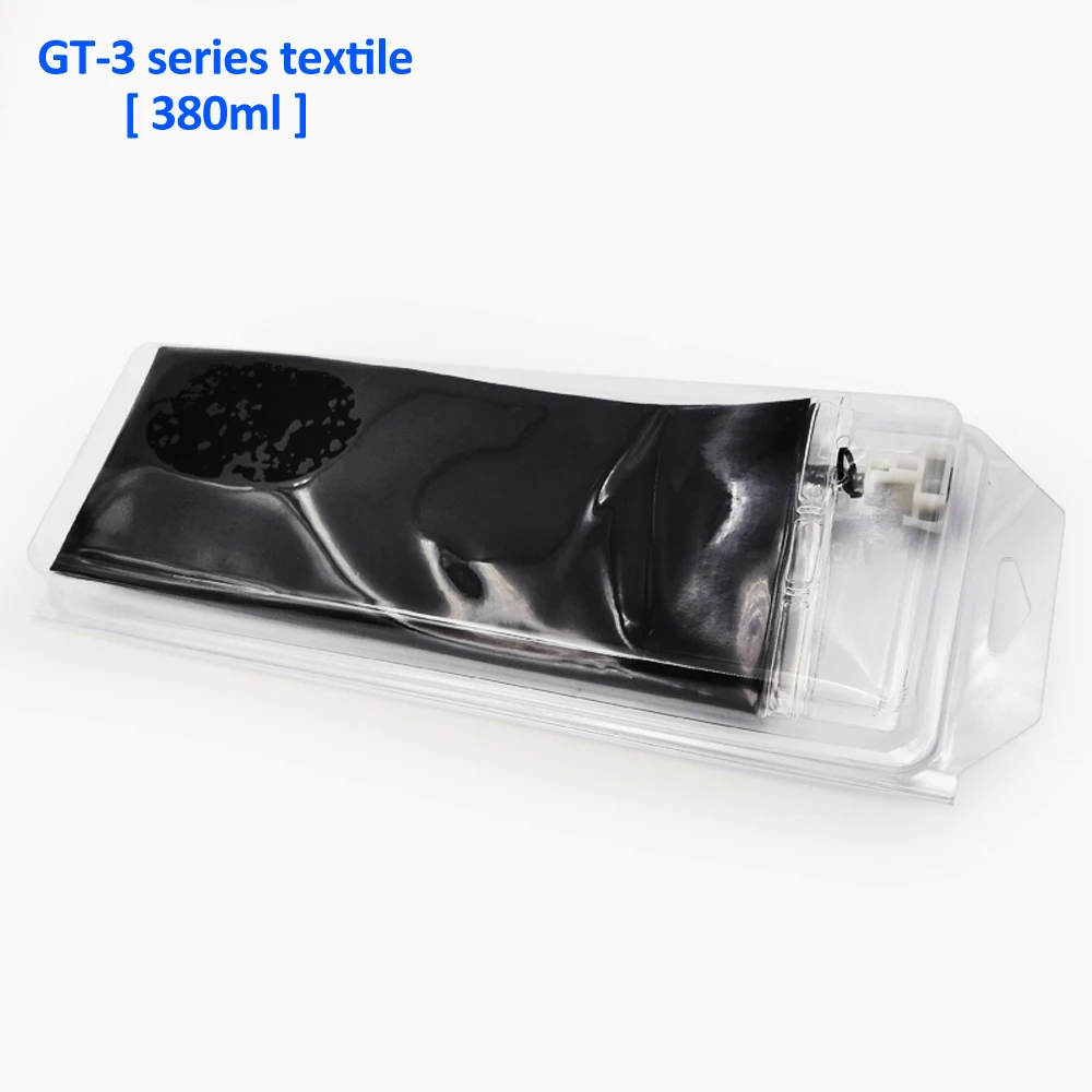 Один пк 380ML BK C M Y WH DTG чернила для текстиля Brother GT 3 серии 341 361 381 цифровой струйный