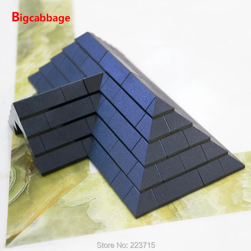   *Roof Tiles pack* brick pack  DIY enlighten block brick set No. 6119 Compatible With Other Assembles Particles 