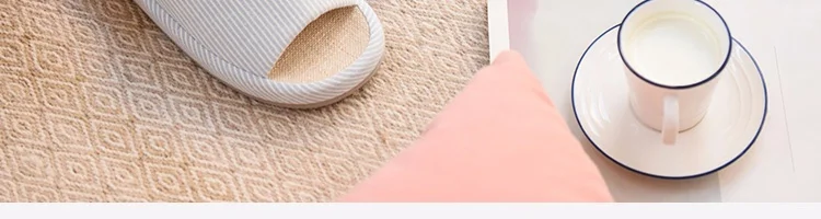 Xiaomi хлопковые и льняные домашние тапочки противоскользящие EVA подошва мягкая эргономичная гостевые Тапочки слипоны шлепанцы для мужчины женщины пары