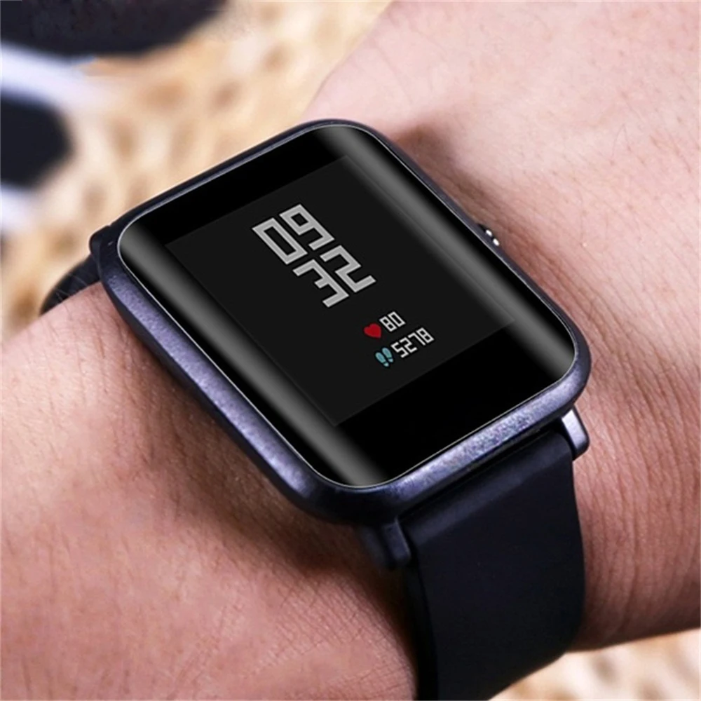 1/2 шт. ультратонкая защитная пленка Full HD ТПУ Экран защитные наушники Xiaomi Huami Amazfit Bip