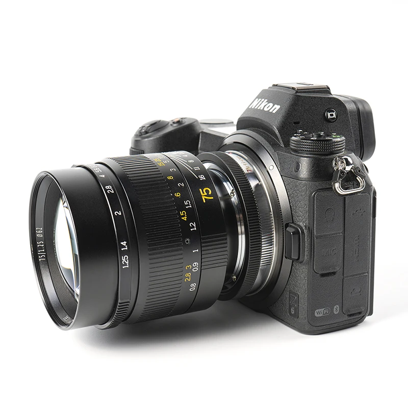 Кольцо адаптера для закрытия фокуса 7 artisans Leica M к камерам Nikon Z6 Z7 Z50