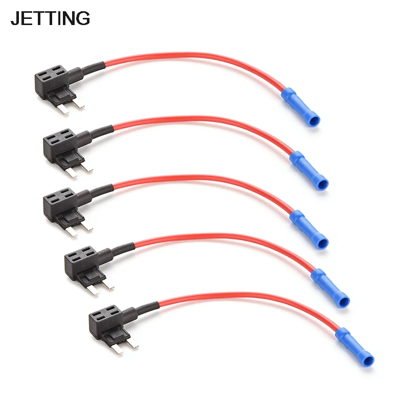 

1pcs Mini Auto Fuse Adapter tap Dual Circuit Adapter Holder For Car Truck Low Price
