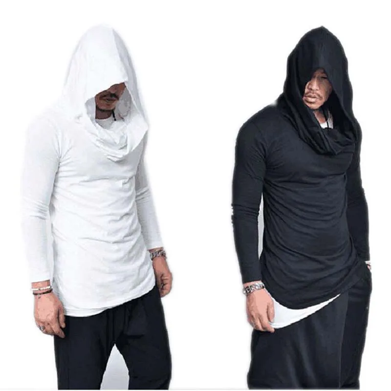 Новинка 2019 повседневная черно белая толстовка в стиле хип хоп уличная одежда