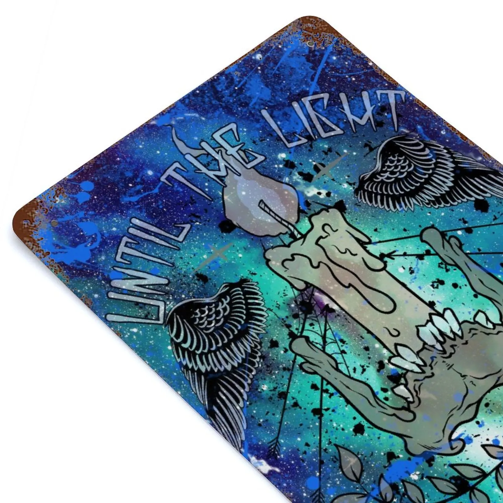 

Until The Light Takes Us Away Printed Retro Metal Poster Decor Home Wall Decoration Tin Sign Plaque