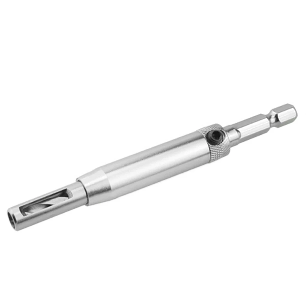 

Center Drill Bit Kit Centering Hinge Door Core Drill Bit Set Hole Puncher Woodworking Tools 4pcs Wrench