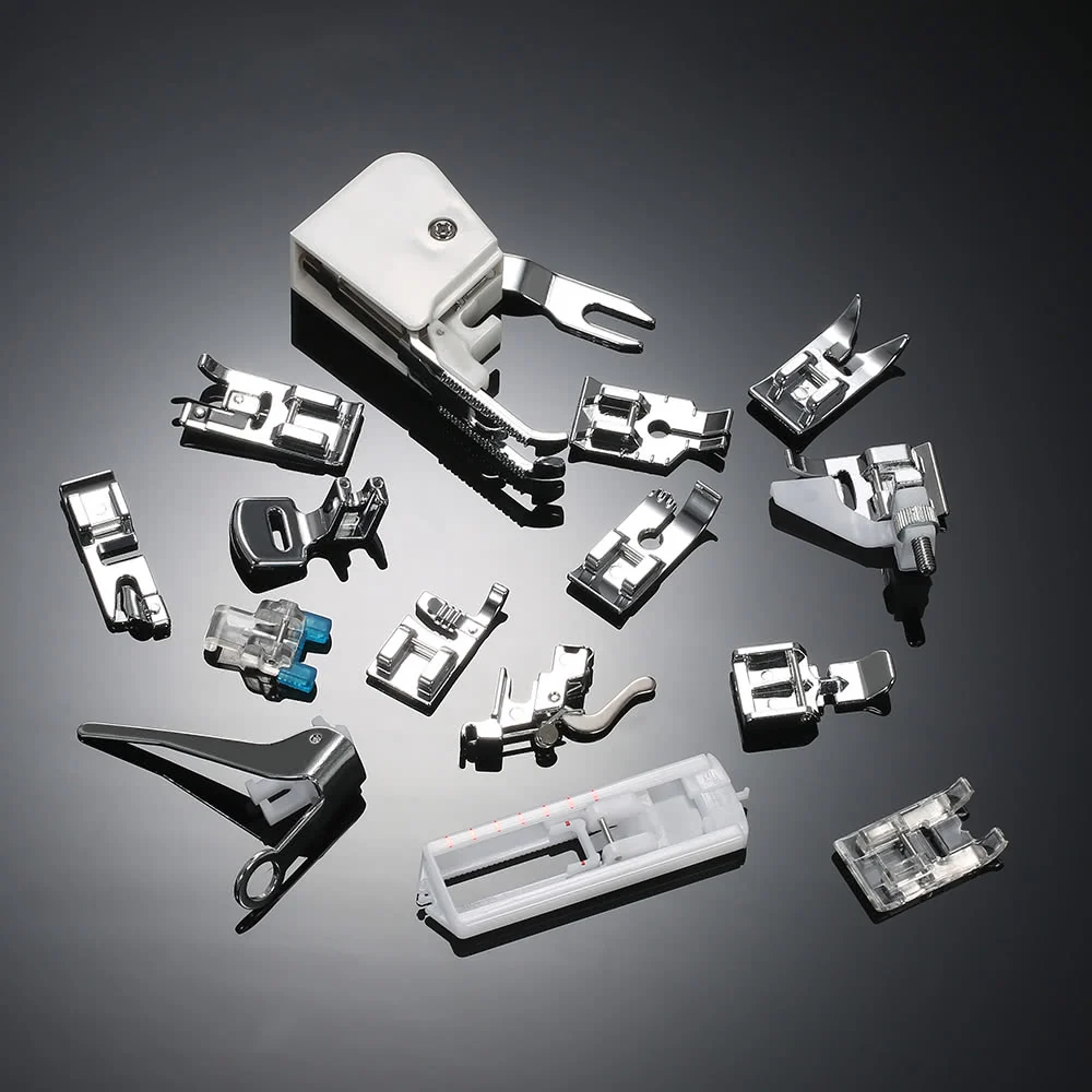 15 шт. профессиональная швейная машина прижимной лапки набор совместимый для