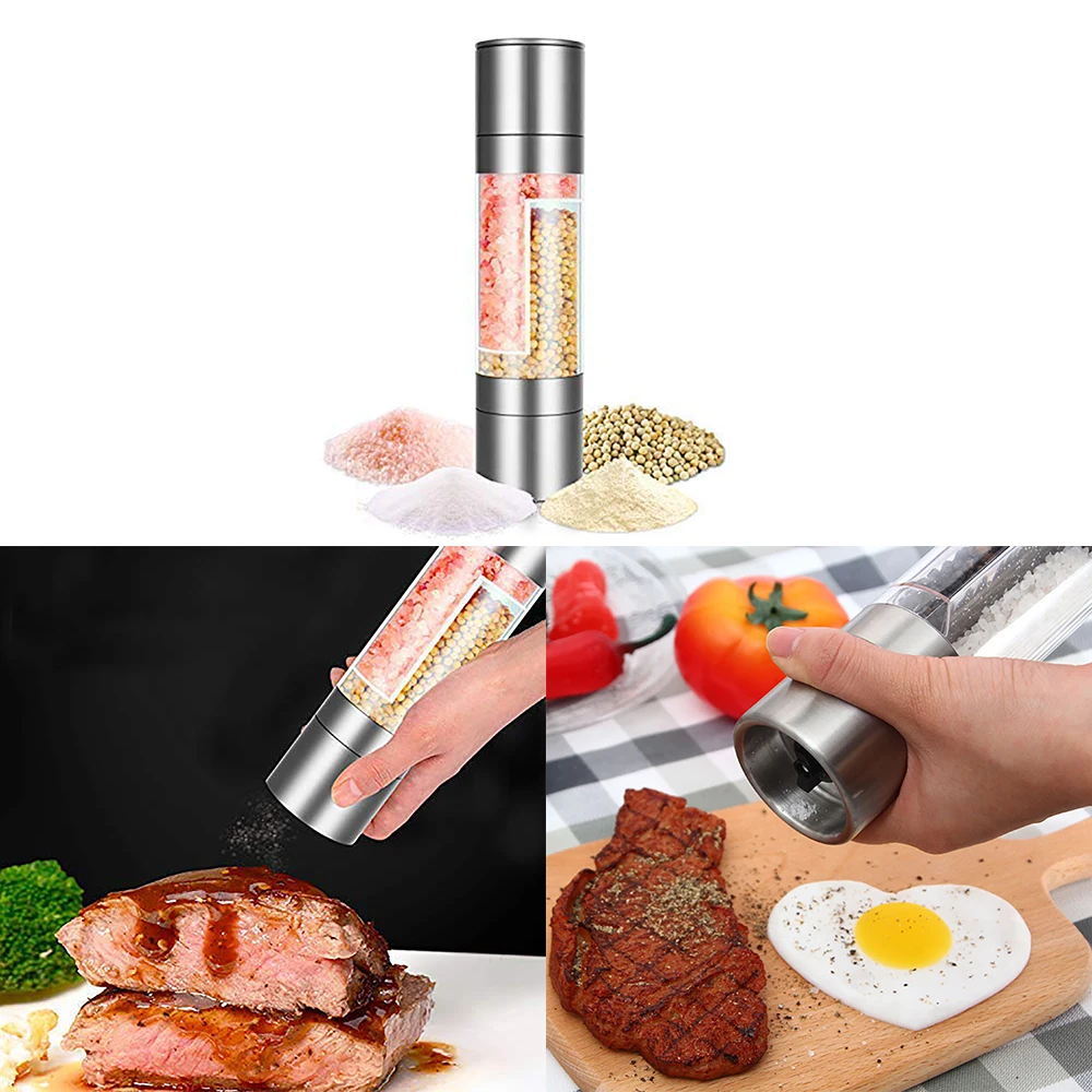 Электрическая перечница для соли и специй автоматическая мельница с
