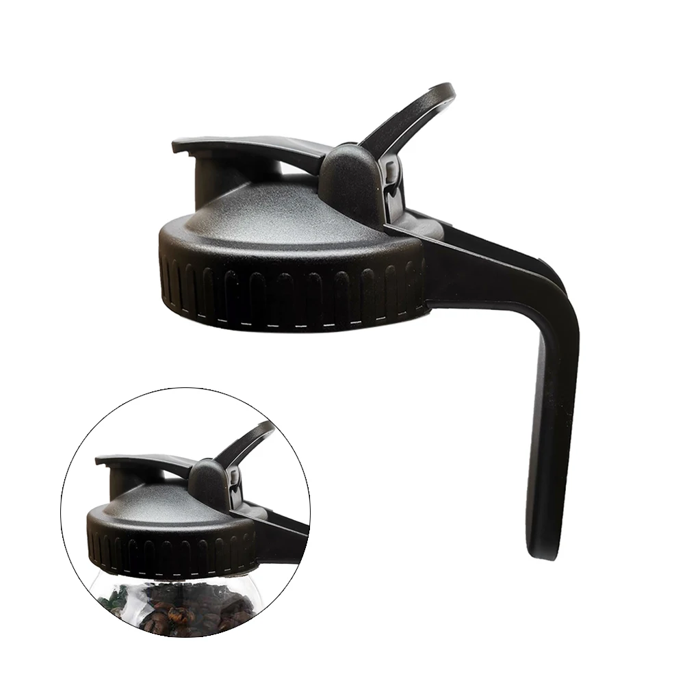 Инновационная крышка с откидной крышкой герметичной носиком ручкой для широкого