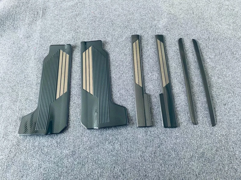 Для Suzuki Solio MA27S/MA37S 2020 2021 внутренняя дверная панель из нержавеющей стали накладка