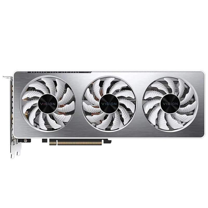 

Видеокарта GIGABYTE GeForce RTX 3060 Ti VISION OC 8G LHR игровые графические карты 1755 МГц GDDR6 256Bit NVIDIA RTX3060 Ti настольная видеокарта