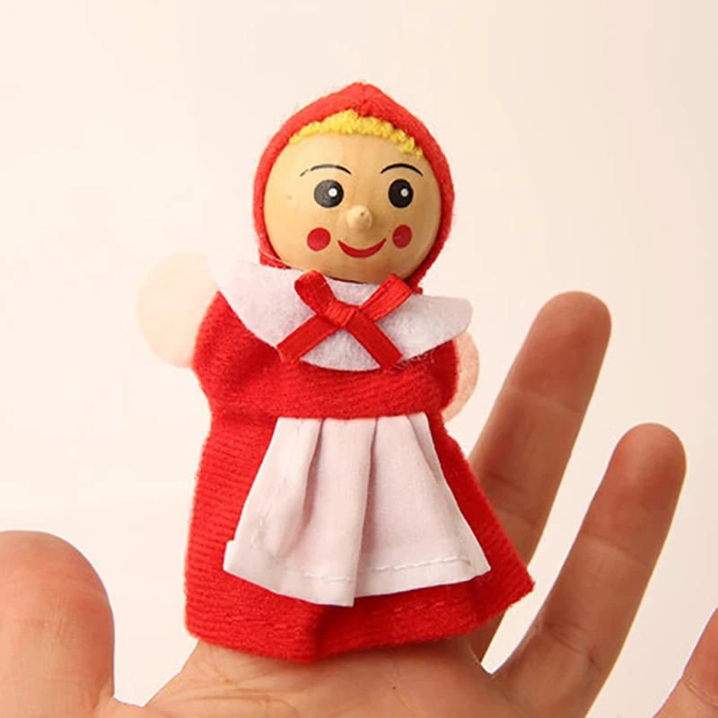 Пальчиковый кинотеатр пальчиковая кукла плюшевая игрушка Детская